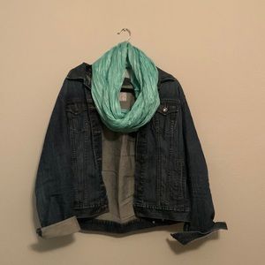 Turquoise Infinity Scarf